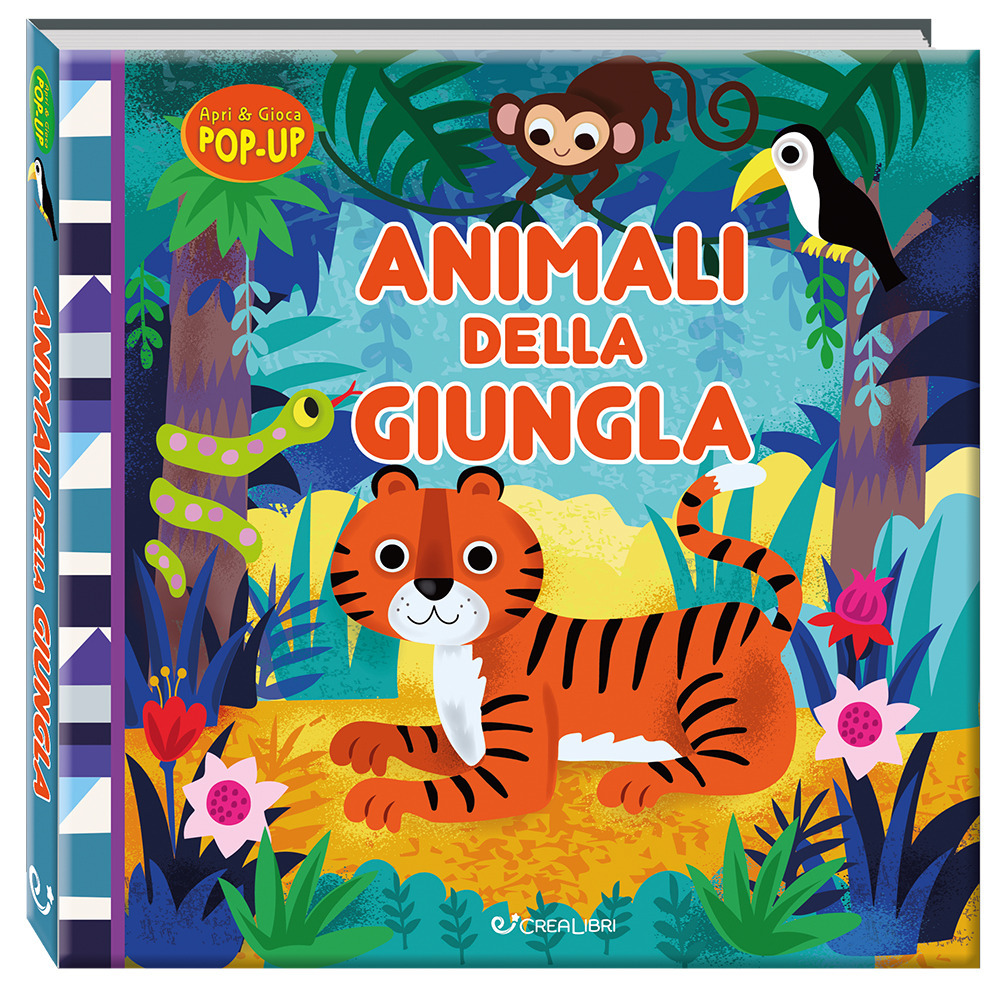 Animali della giungla. Apri & gioca pop-up