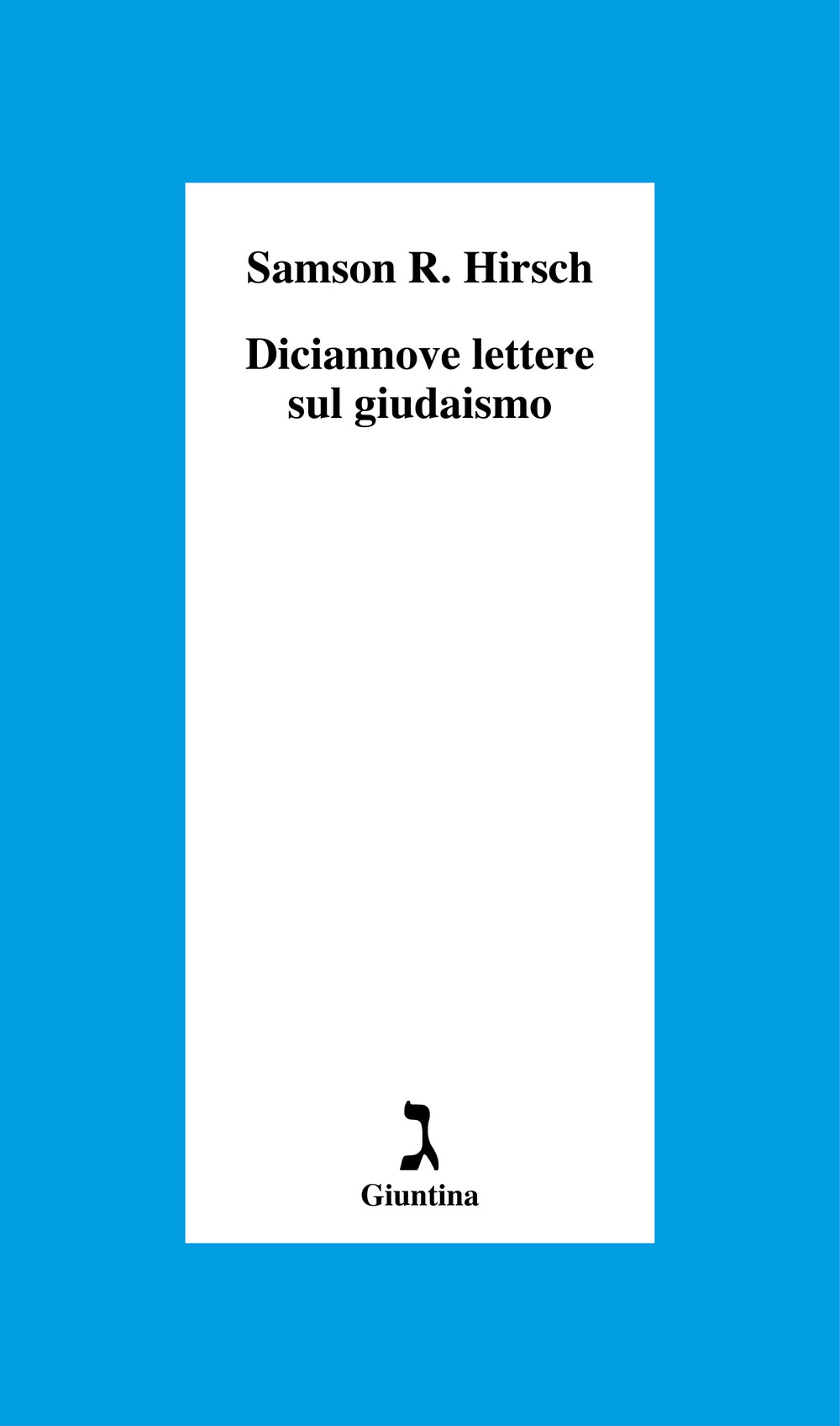 Diciannove lettere sul giudaismo