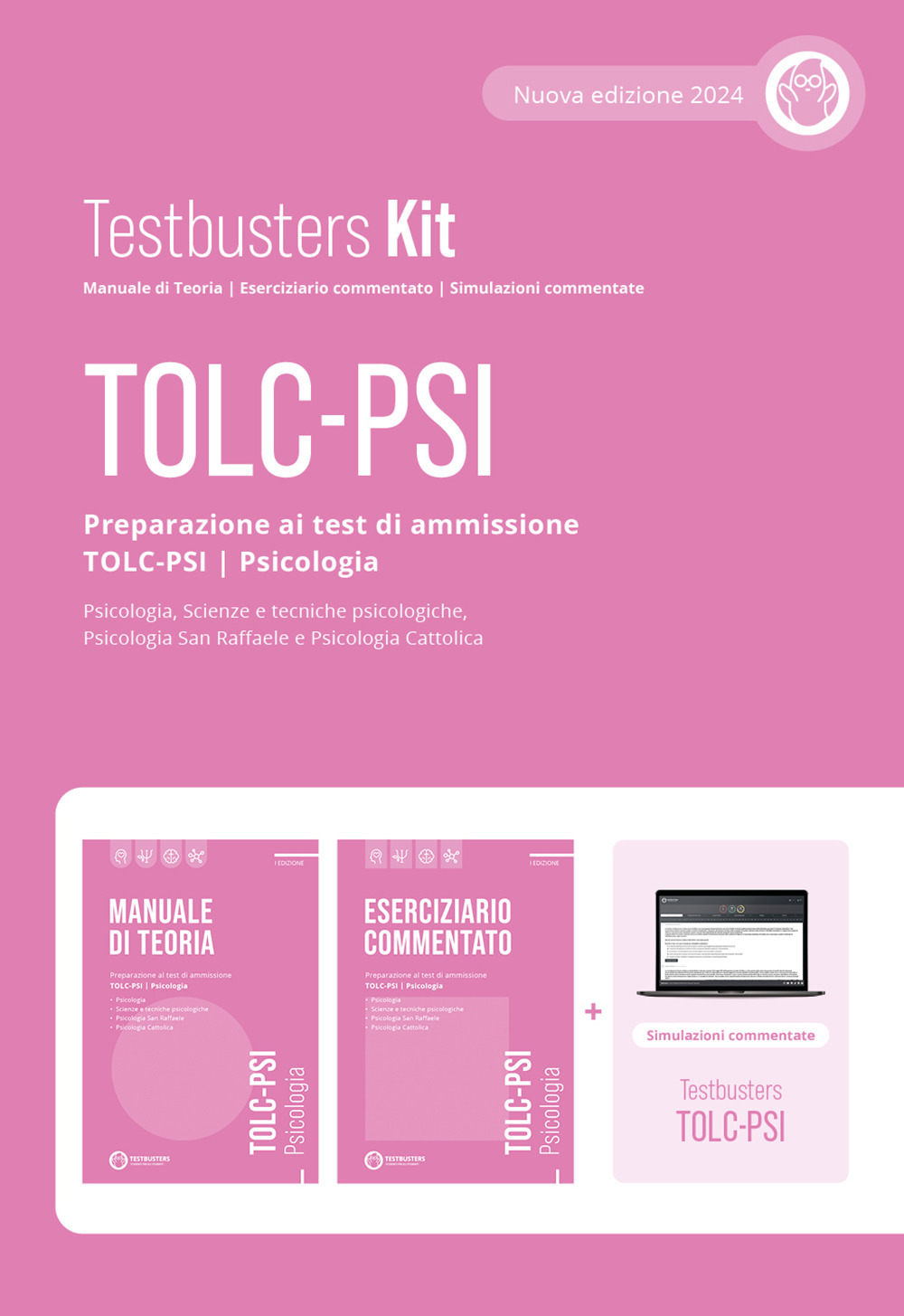 Testbusters. TOLC-PSI. Preparazione al test di ammissione TOLC-PSI - Psicologia. Kit advanced