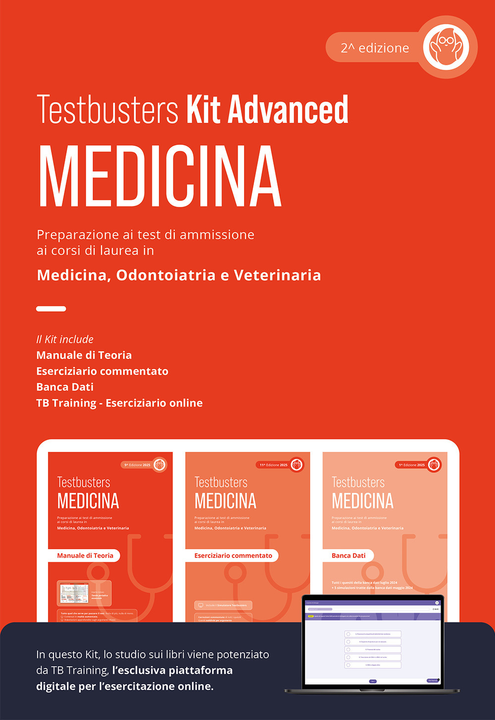 Testbusters Test di Medicina 2025 - Kit Advanced