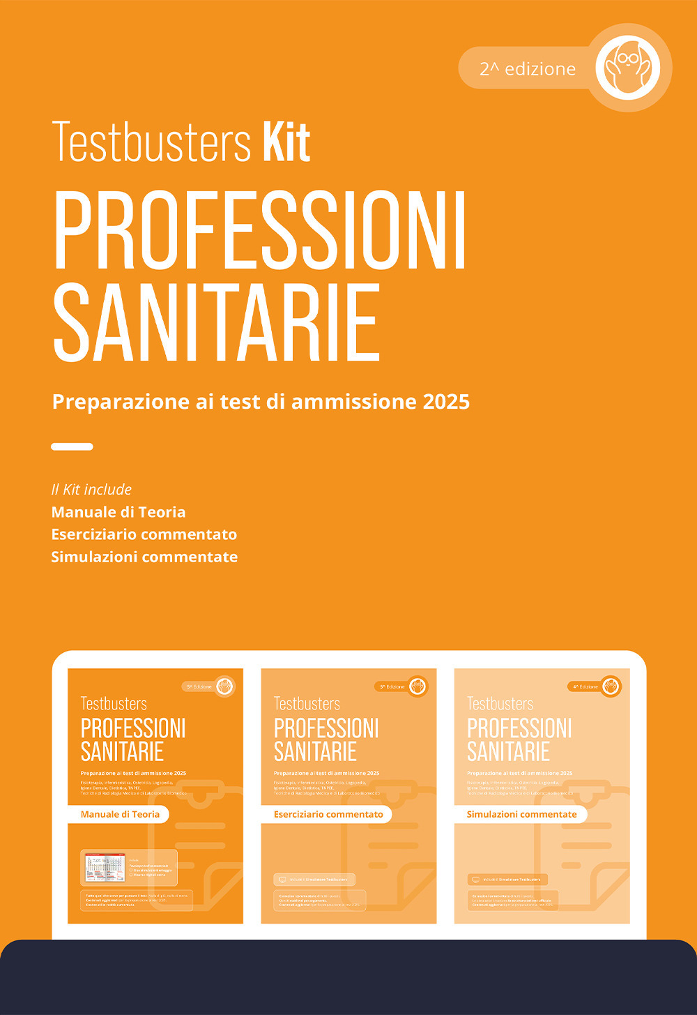 Testbusters Professioni Sanitarie 2025 - Kit