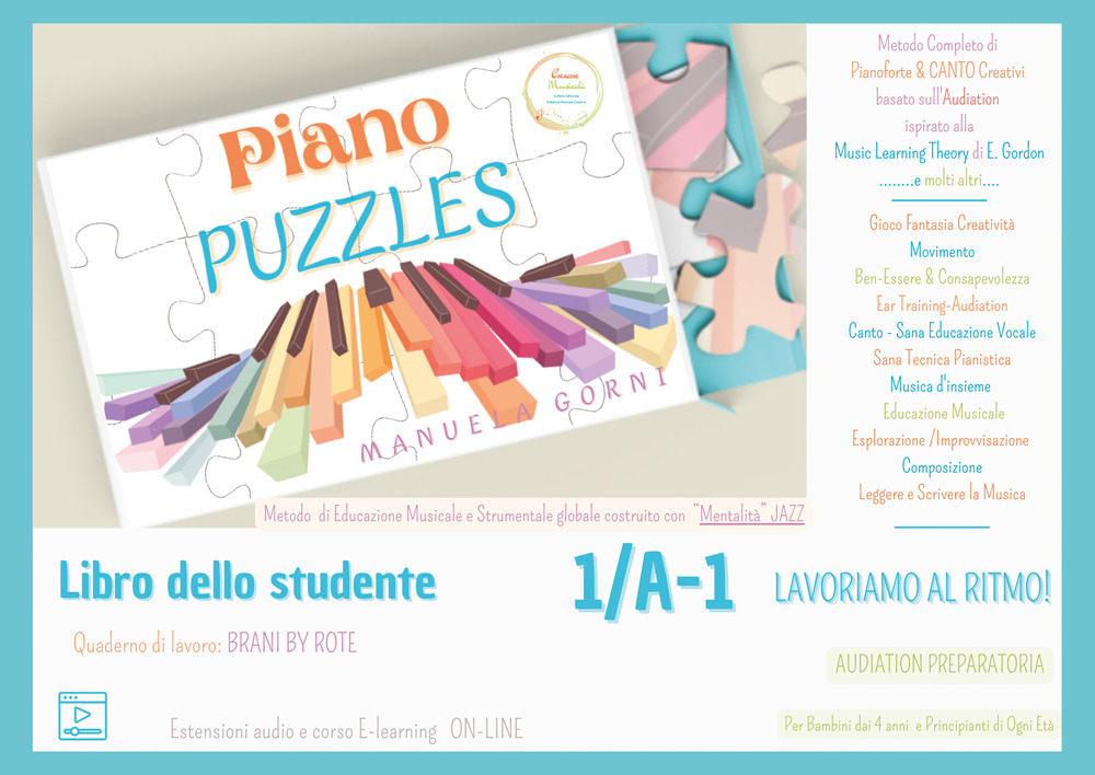 Piano Puzzles. Libro dello studente 1/A-1