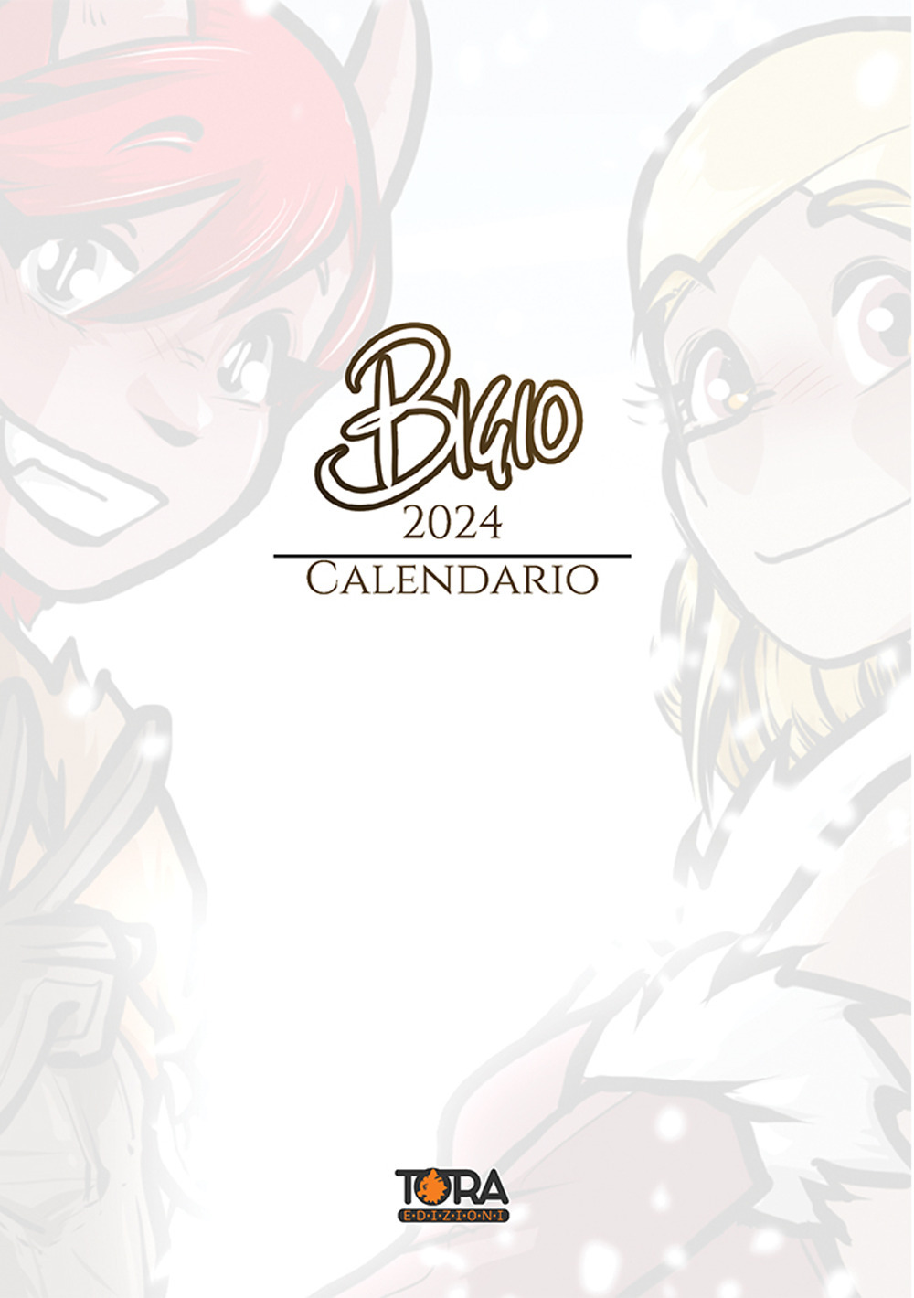 Bigio calendar 2024. Pin Up collection