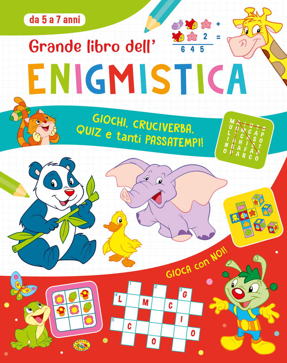 Grande libro dell'enigmistica. Da 5-7 anni