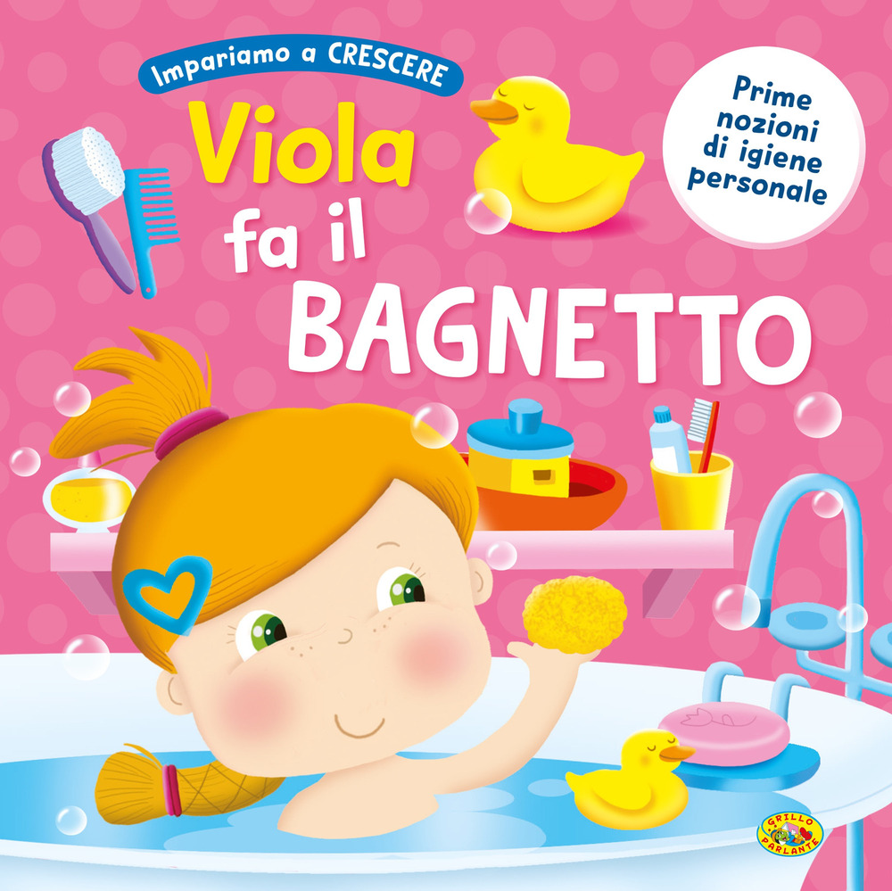 Viola fa il bagnetto
