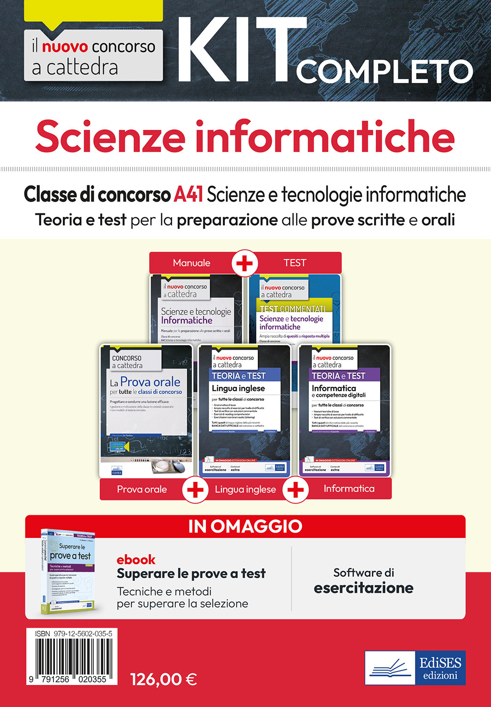 Kit completo scienze informatiche. Classe A41 Scienze e tecnologie informatiche. Teoria e test per la preparazione alle prove scritte e orali