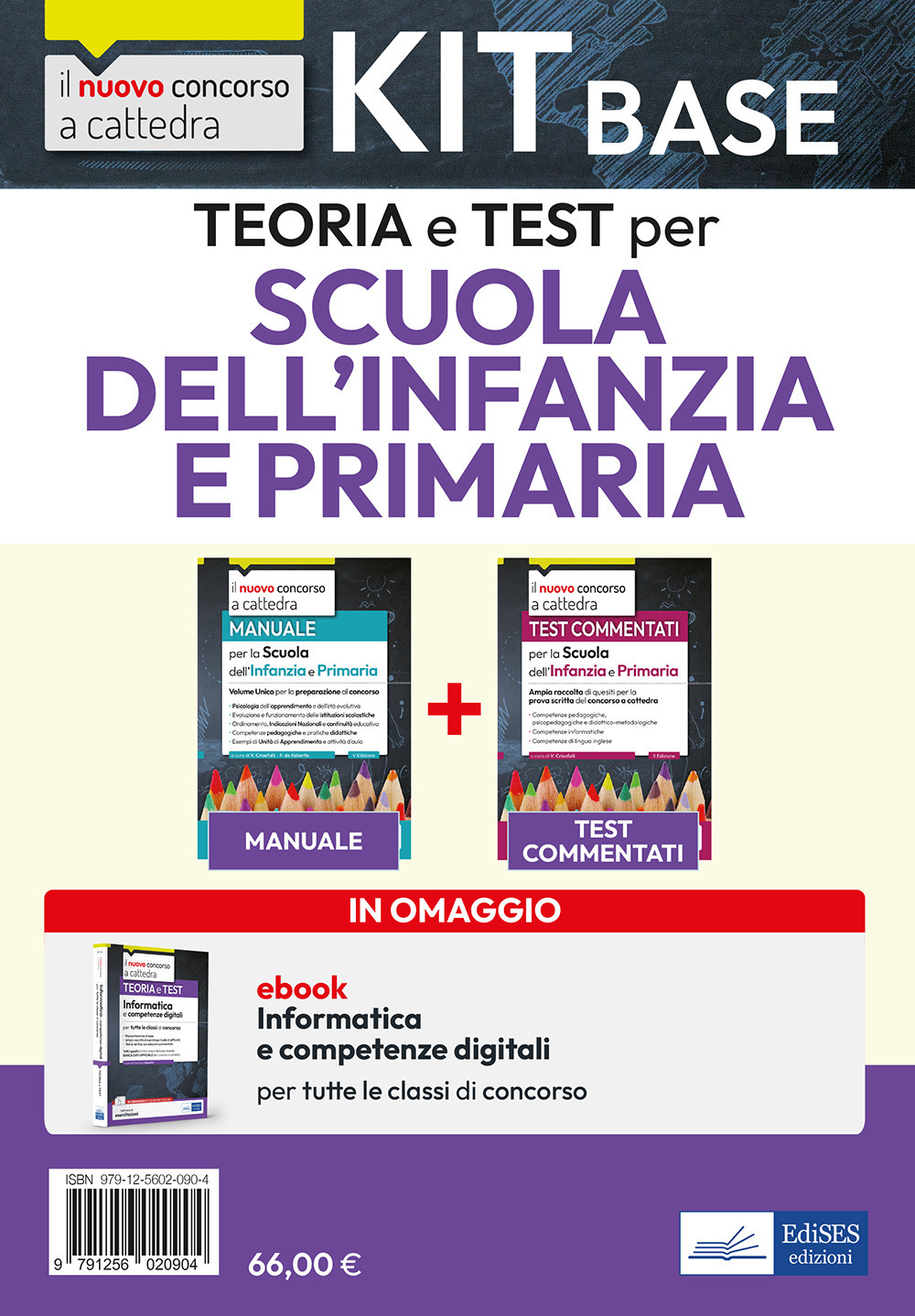 Kit di base concorso a cattedra. Scuola dell'infanzia e primaria. Teoria e test
