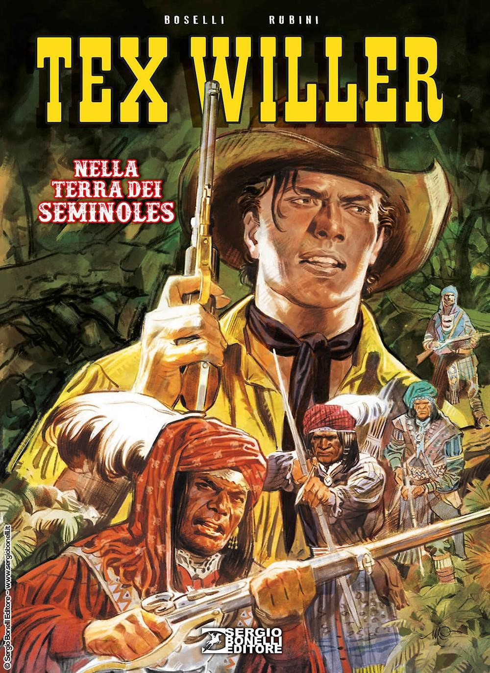 Nella terra dei Seminoles. Tex Willer
