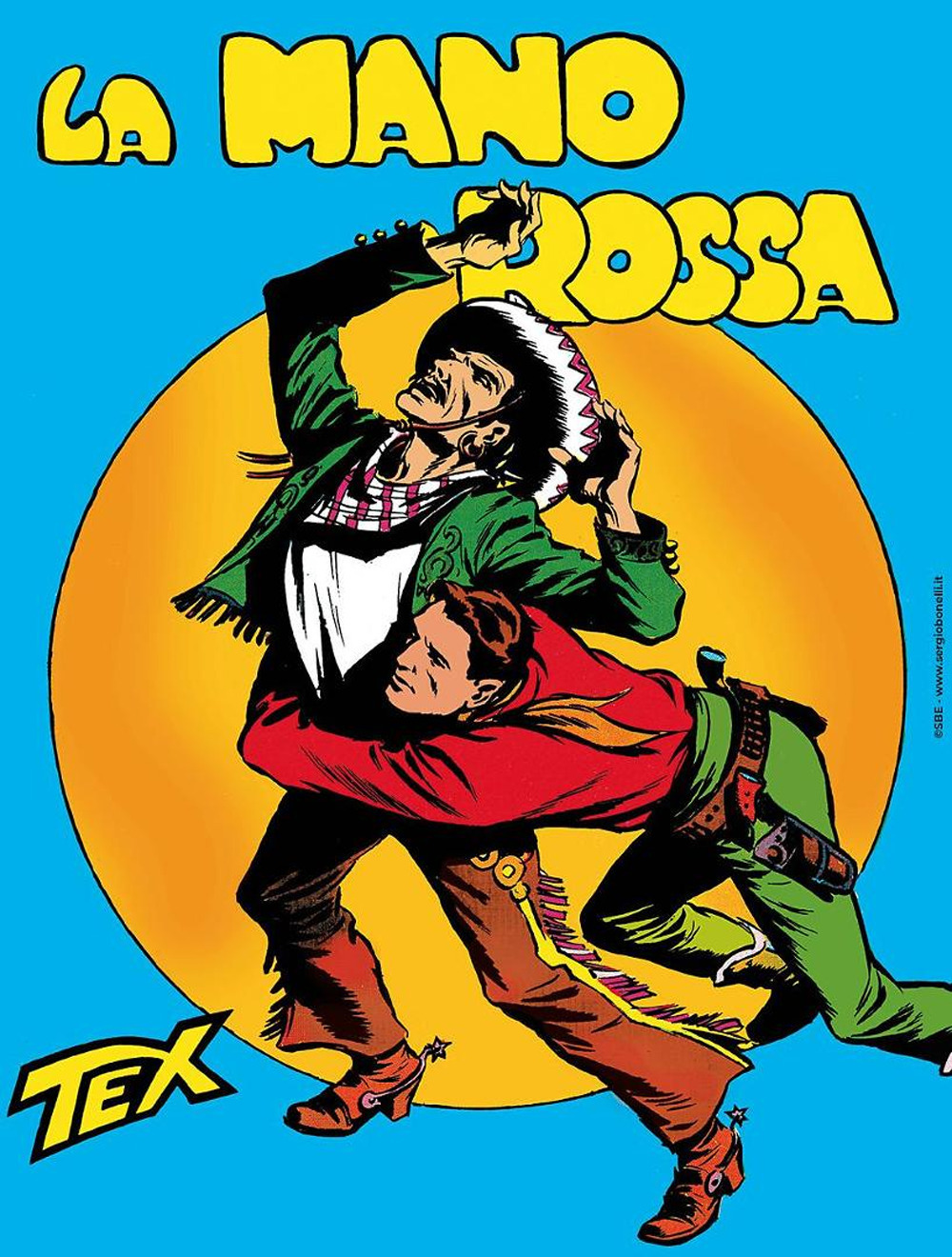 Tex collezione book. Vol. 1: La mano rossa