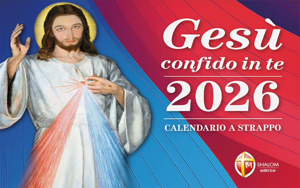 Gesù confido in te. Calendario a strappo 2026