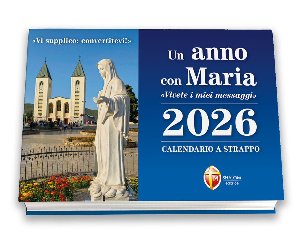 Calendario da strappo «Medjugorje» 2026