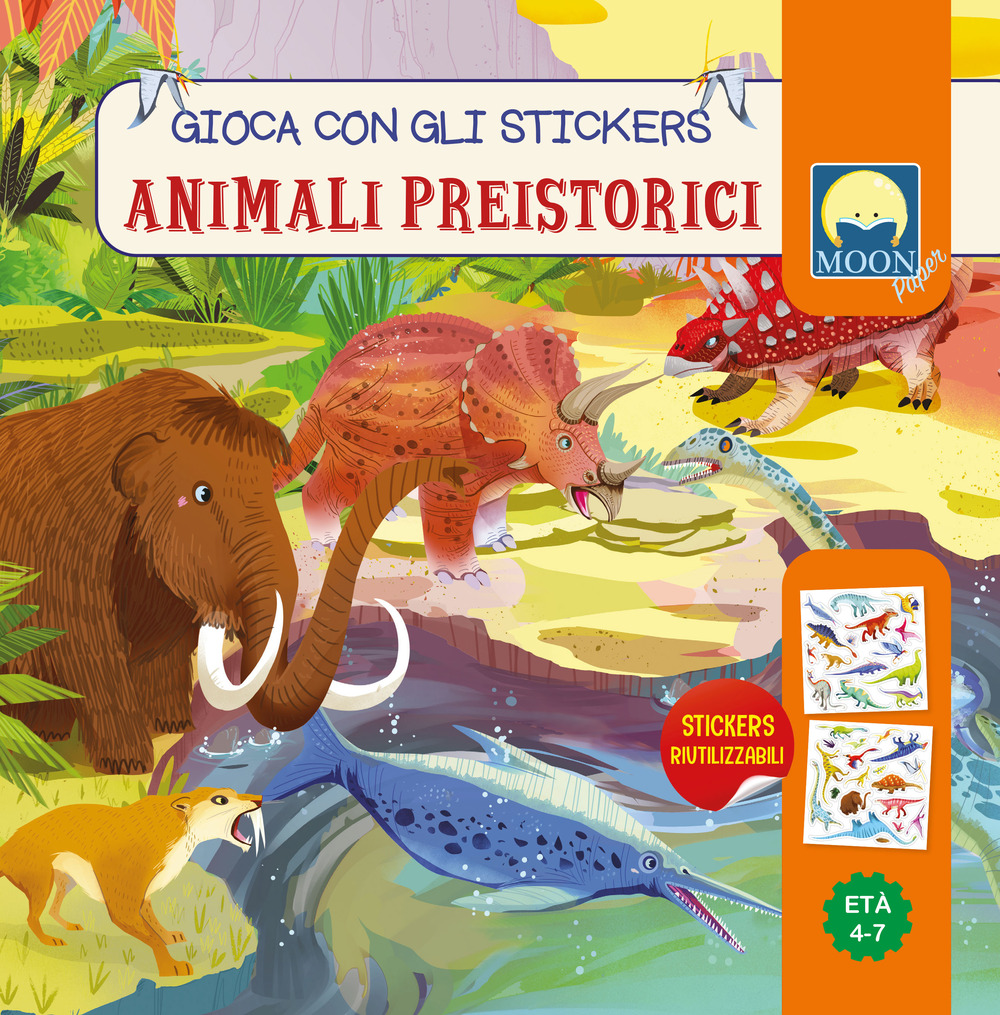 Animali preistorici. Stickers