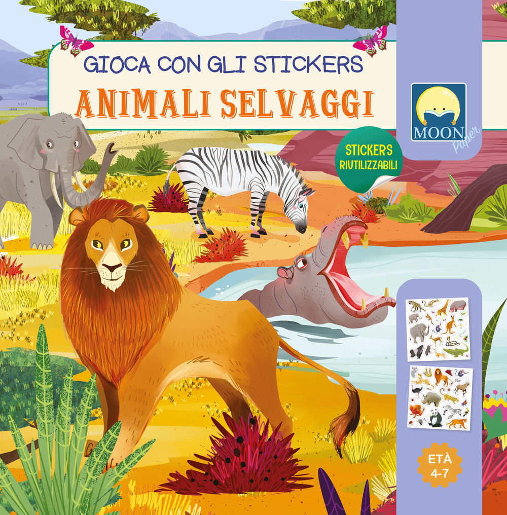 Animali selvaggi. Stickers