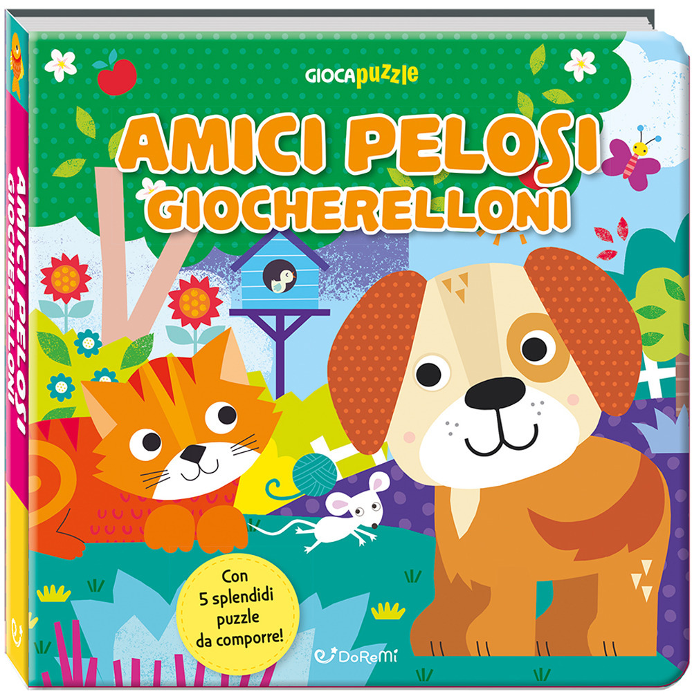 Amici pelosi giocherelloni. Giocapuzzle