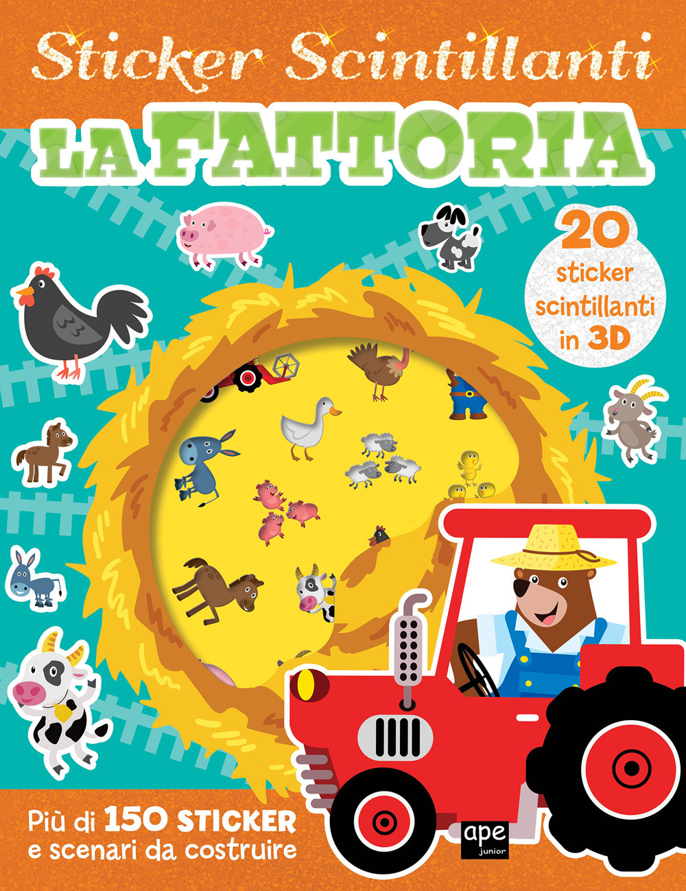 La fattoria. Gli sticker scintillanti