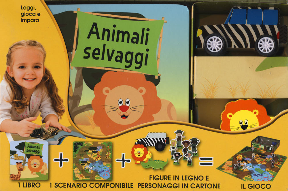 Il mio piccolo libro degli animali selvaggi. Little village