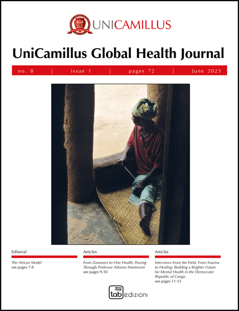 UGHJ. UniCamillus Global Health Journal. Vol. 8