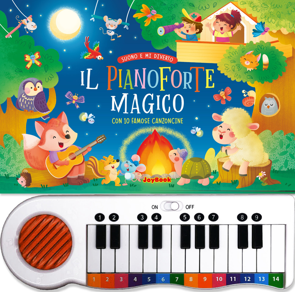 Il pianoforte magico con 10 famose canzoncine