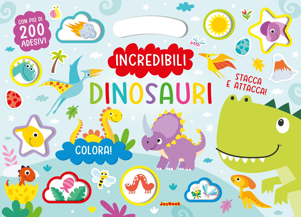 Incredibili dinosauri. Sticker