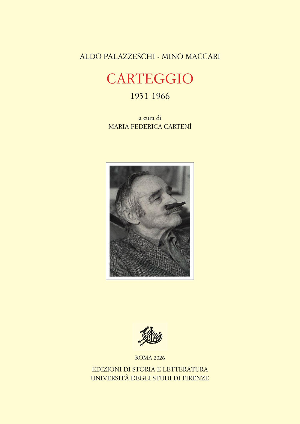 Carteggio. 1931-1966