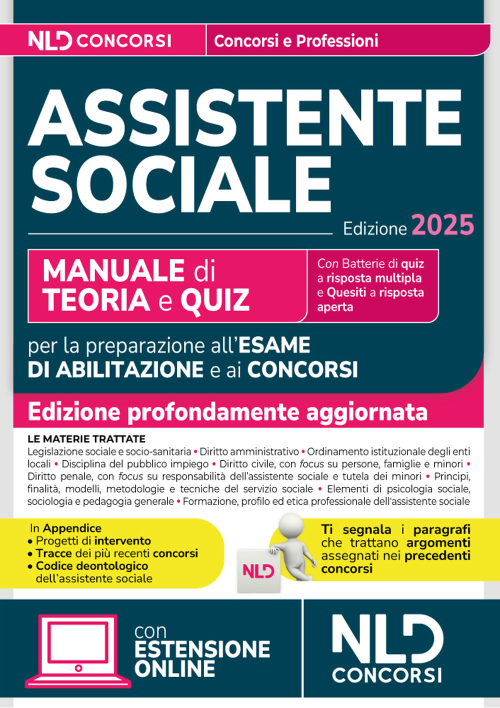 Manuale Assistente sociale 2025 per tutti i concorsi e per la professione