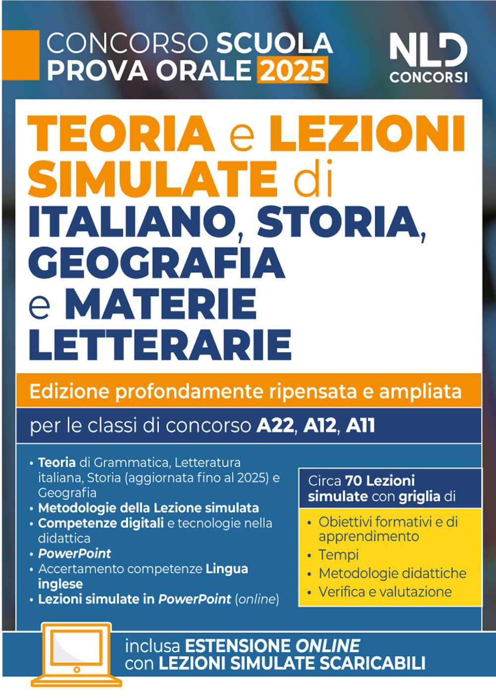 Concorso scuola 2025. Lezioni simulate di italiano, storia e geografia e materie letterarie 2025 per la prova orale del concorso