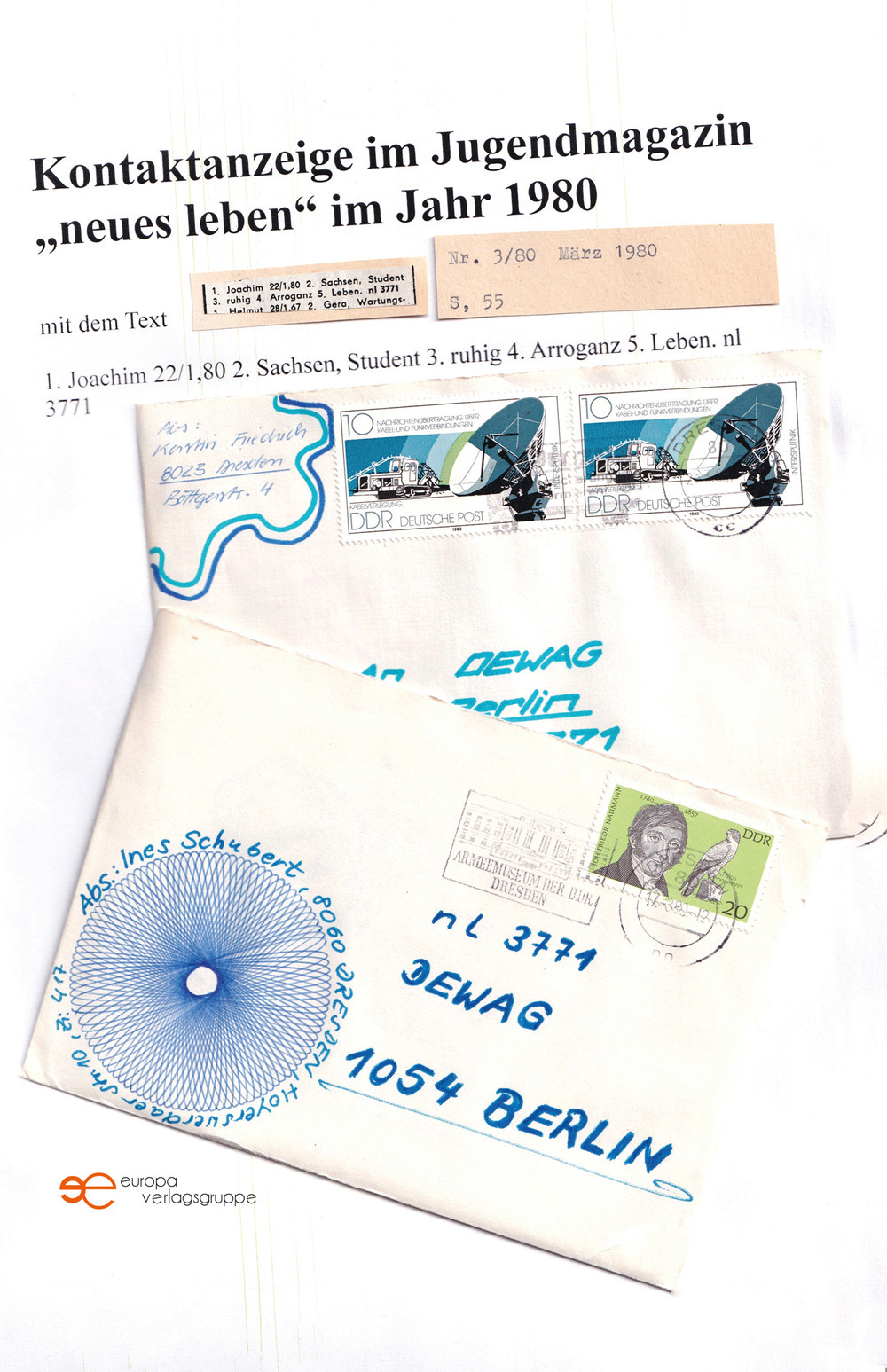 Nl 3771 „schreibst du mir, schreib ich dir"