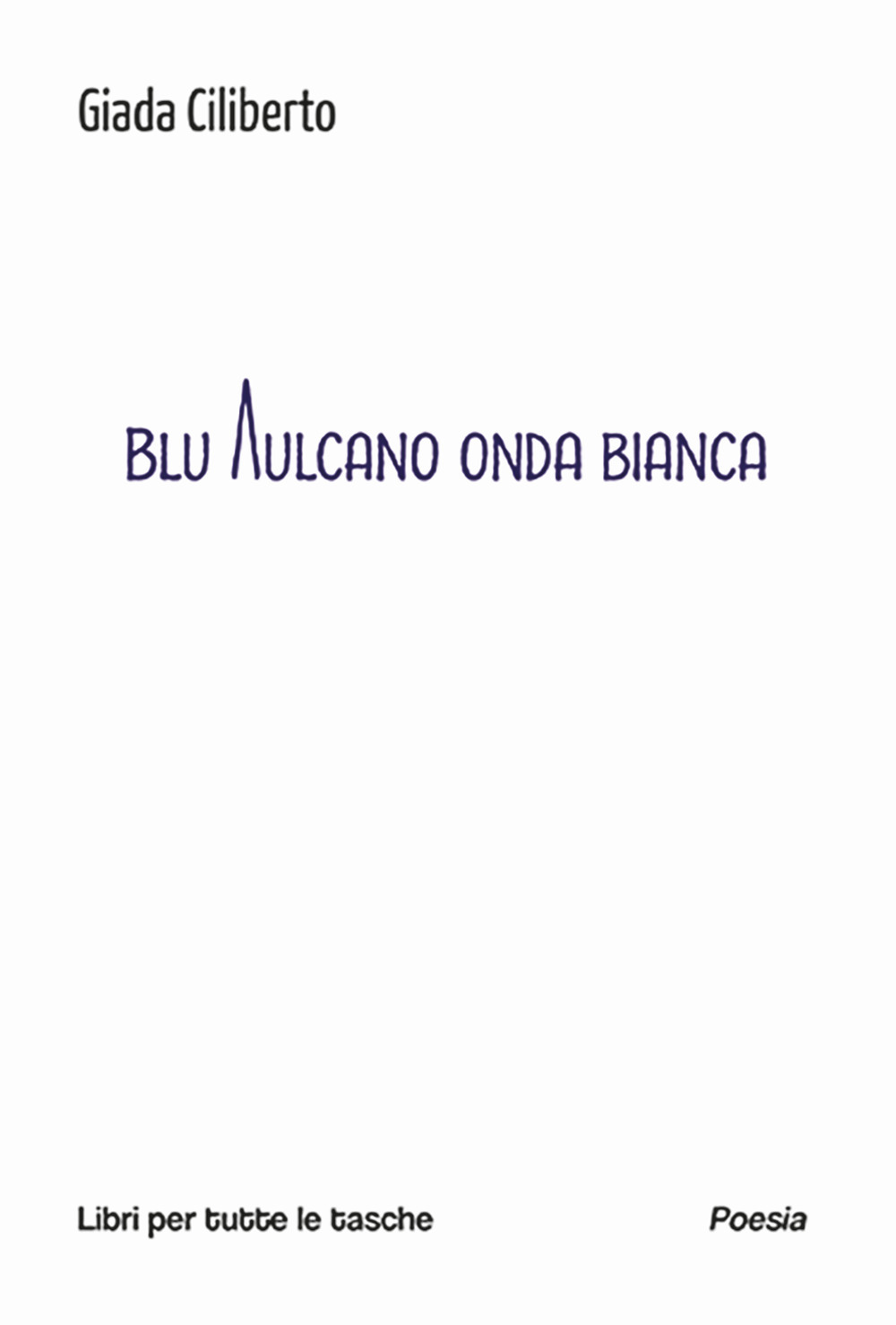 Blu vulcano onda bianca