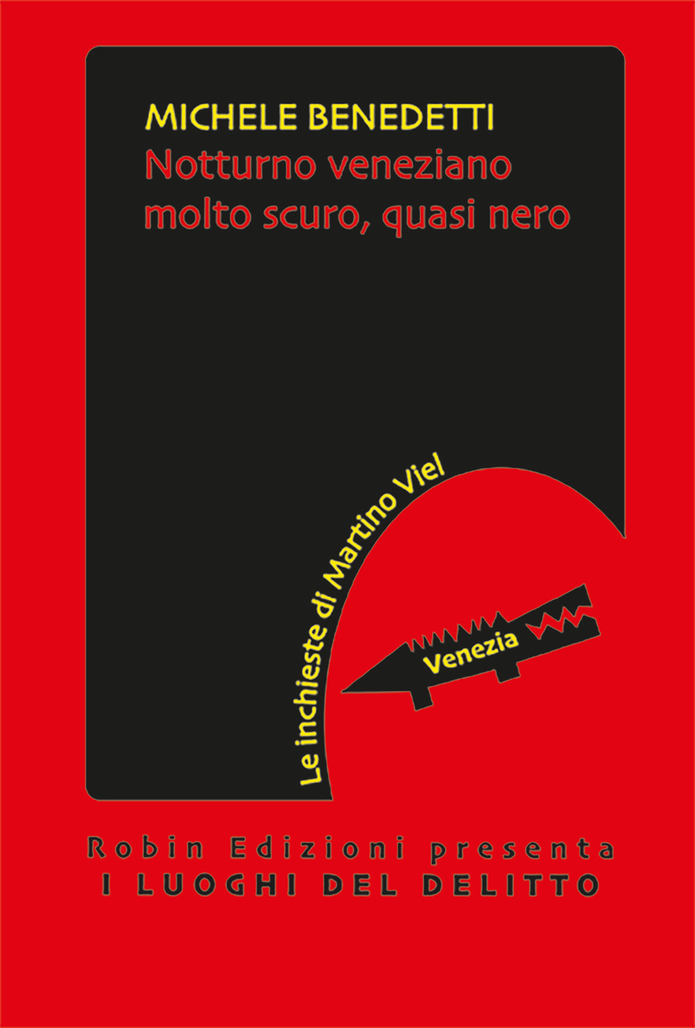 Notturno veneziano molto scuro, quasi nero