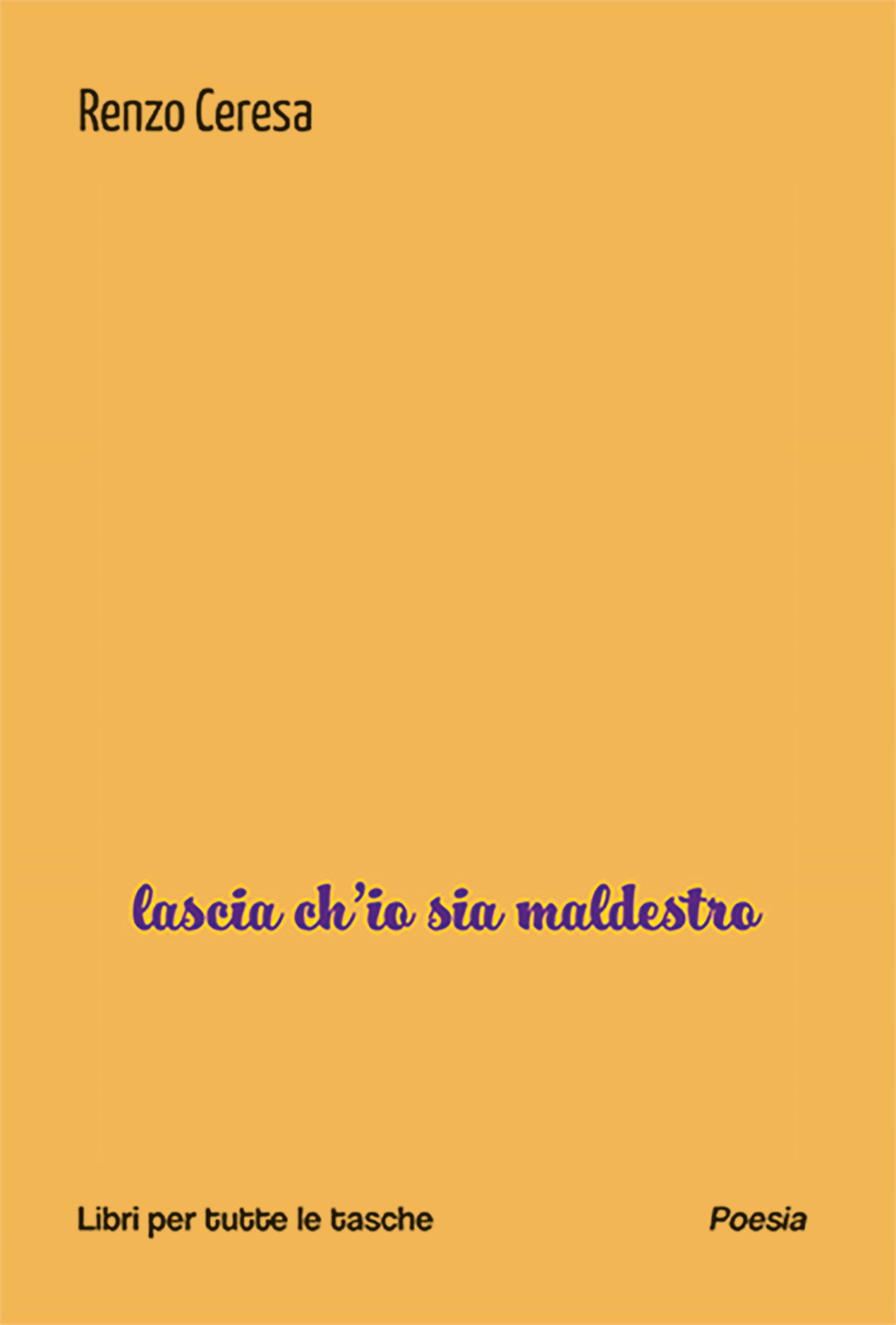 Lascia ch'io sia maldestro