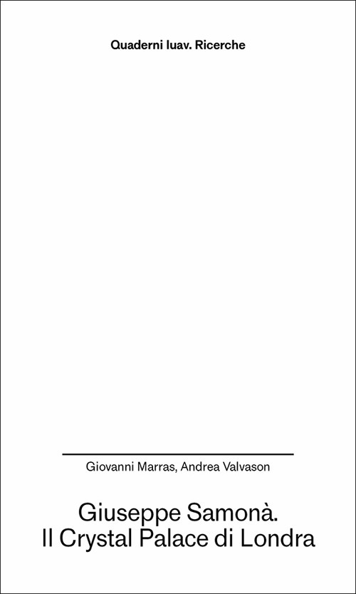 Giuseppe Samonà. Il Crystal Palace di Londra
