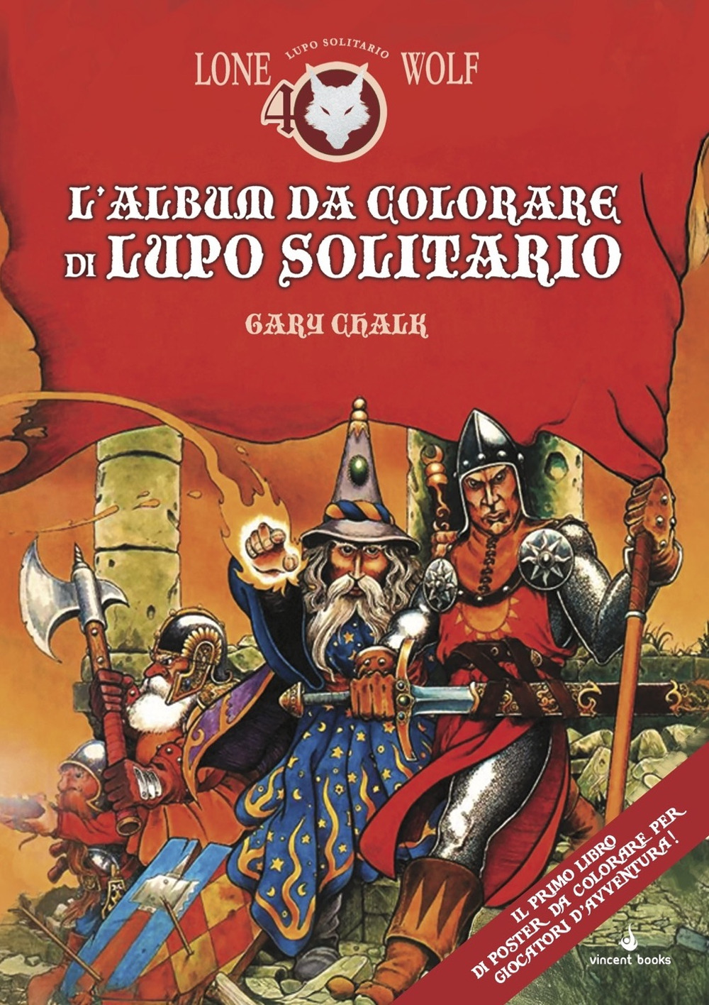 L'album da colorare di Lupo Solitario