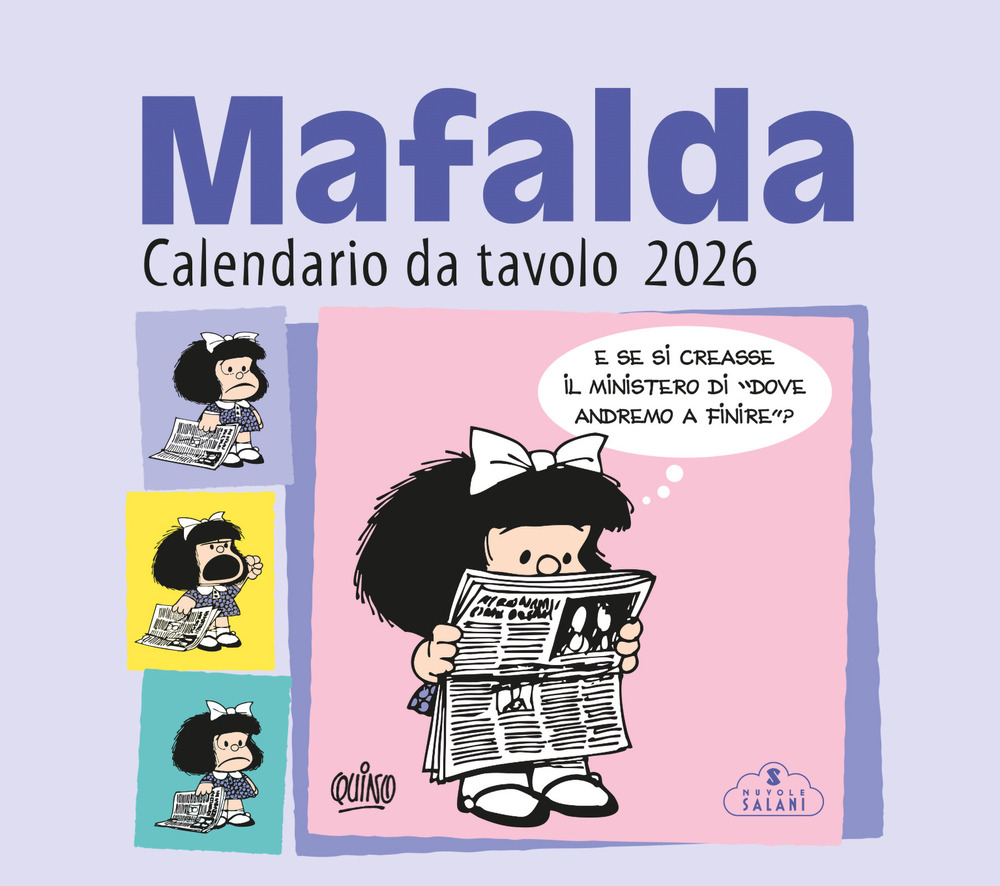 Mafalda. Calendario da tavolo 2026