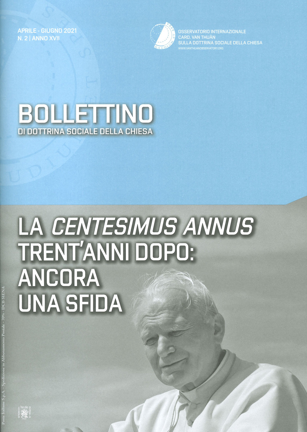 Bollettino di dottrina sociale della chiesa. Vol. 2