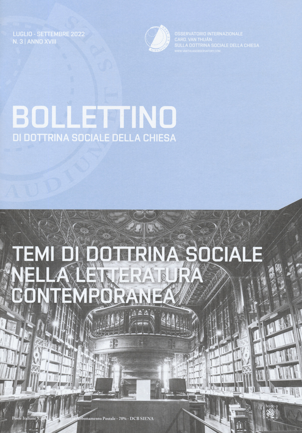 Bollettino di dottrina sociale della Chiesa. Vol. 3