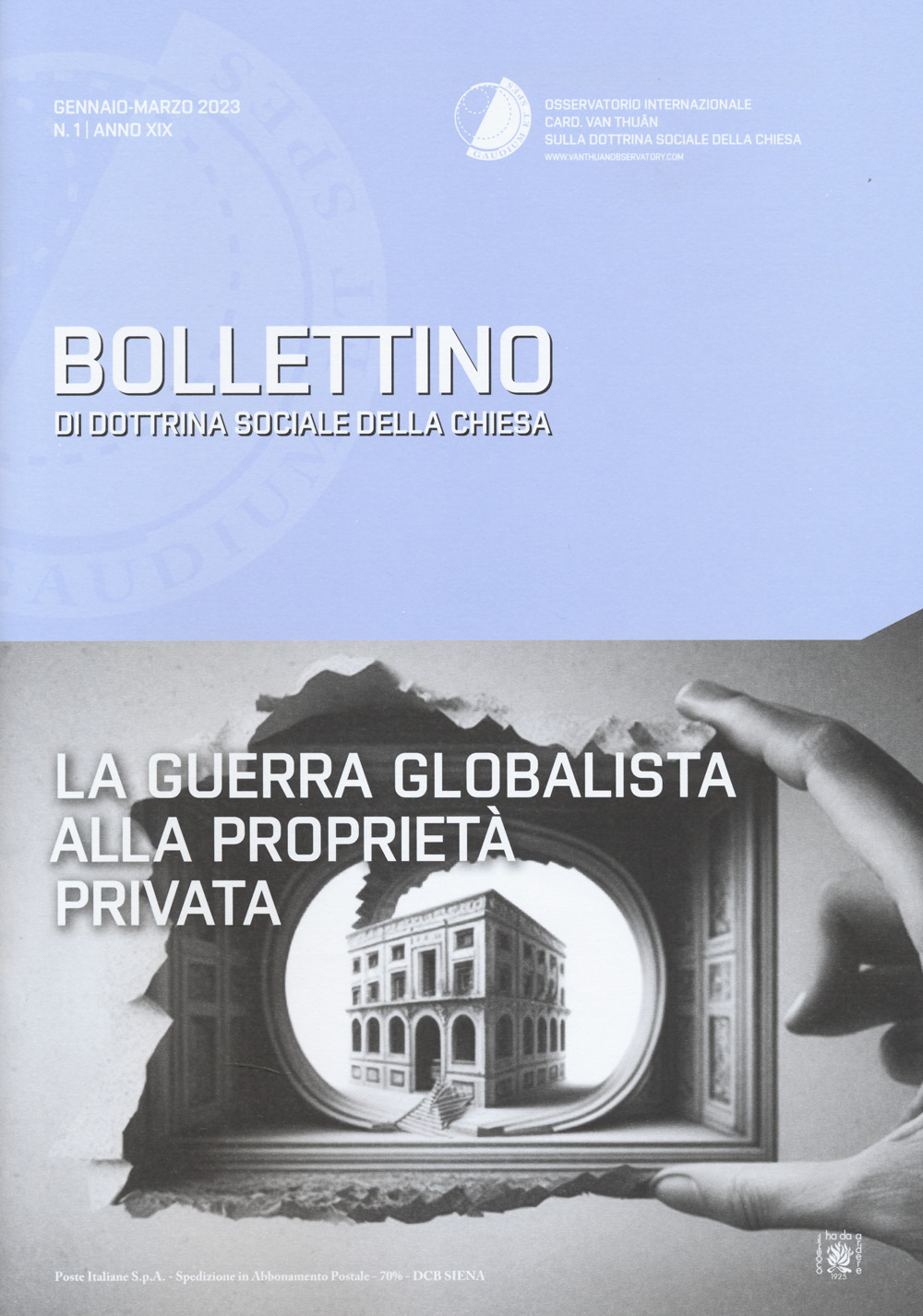 Bollettino di dottrina sociale della Chiesa. Vol. 1