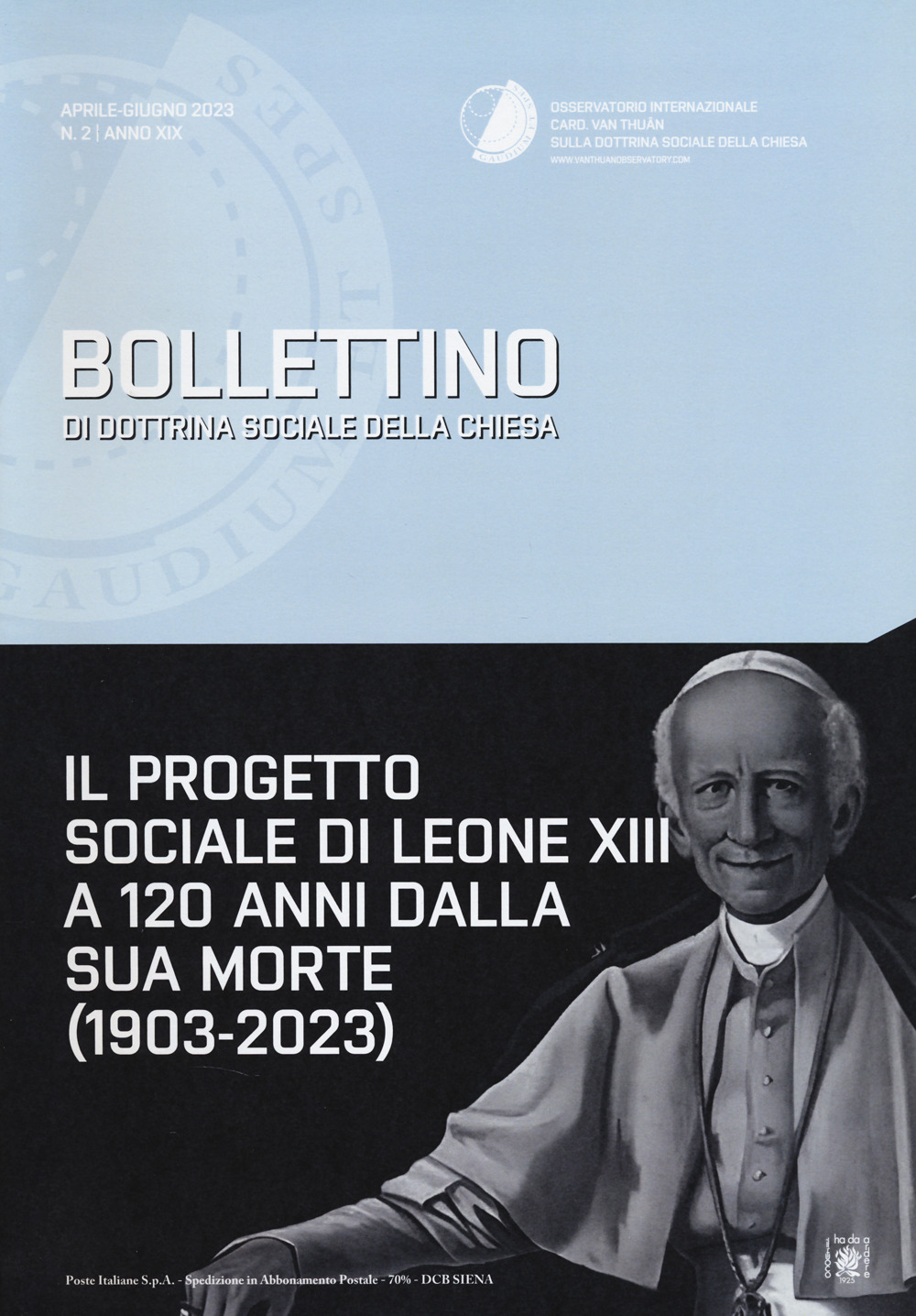 Bollettino di dottrina sociale della Chiesa. Vol. 2