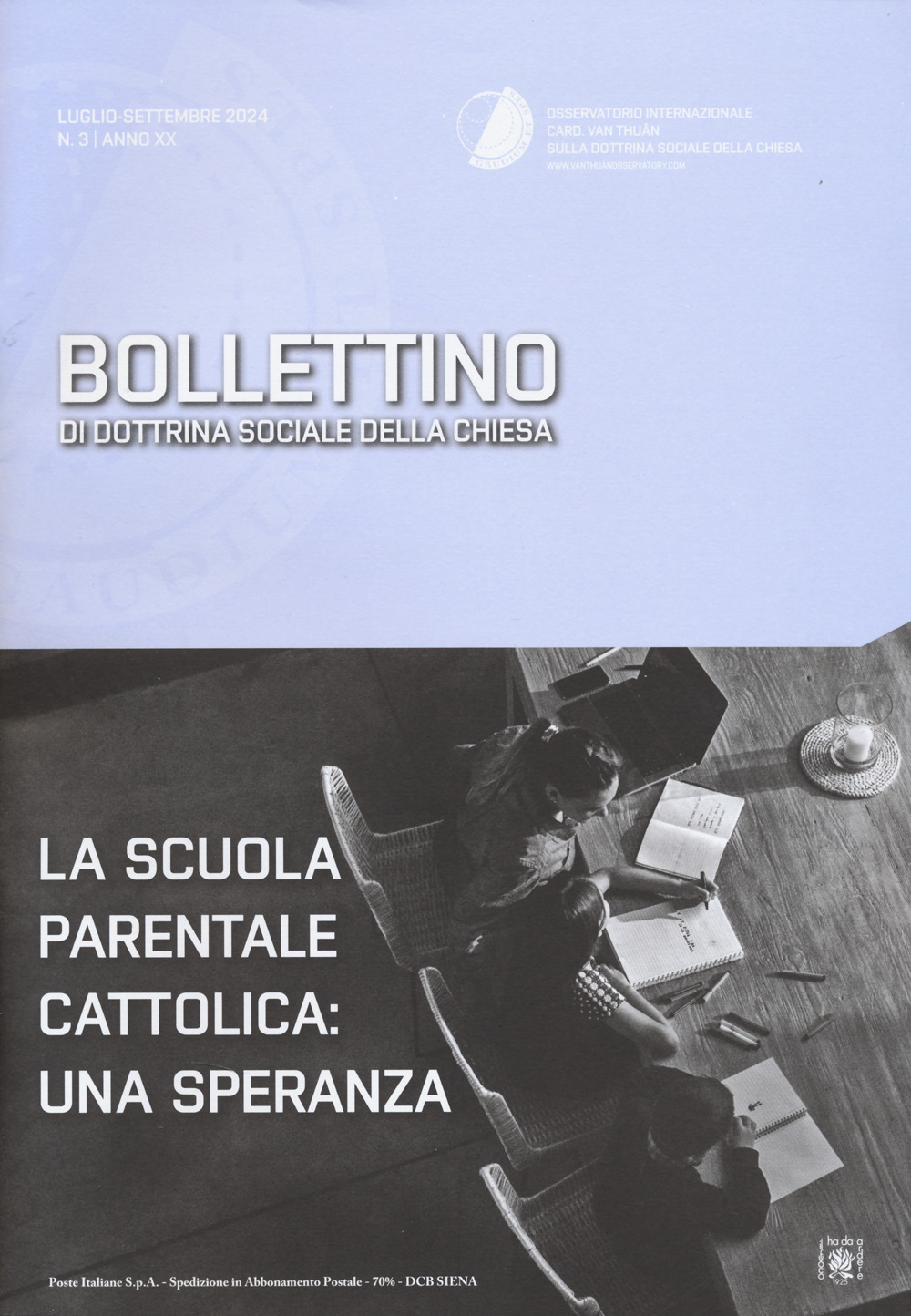 Bollettino di dottrina sociale della Chiesa. Vol. 3