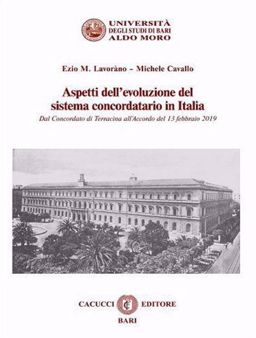 Aspetti dell’evoluzione del sistema concordatario in Italia. Dal Concordato di Terracina all’Accordo del 13 febbraio 2019