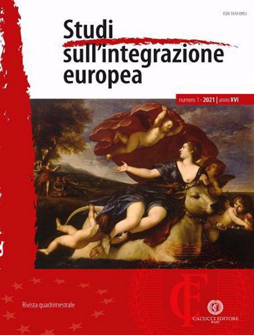 Studi sull'integrazione europea. Vol. 1