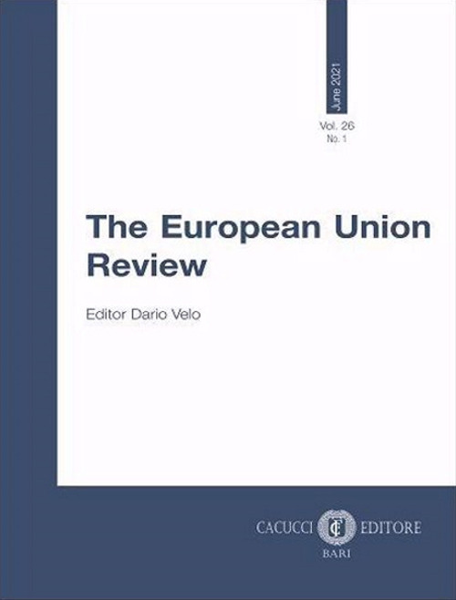 The European Union Review. Vol. 26