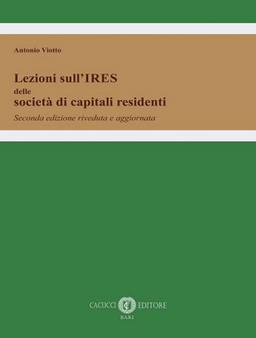 Lezioni sull’IRES delle società di capitali residenti