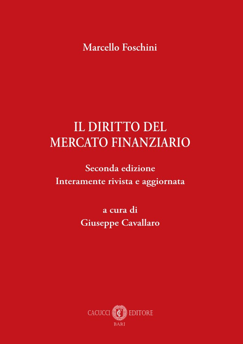 Il diritto del mercato finanziario