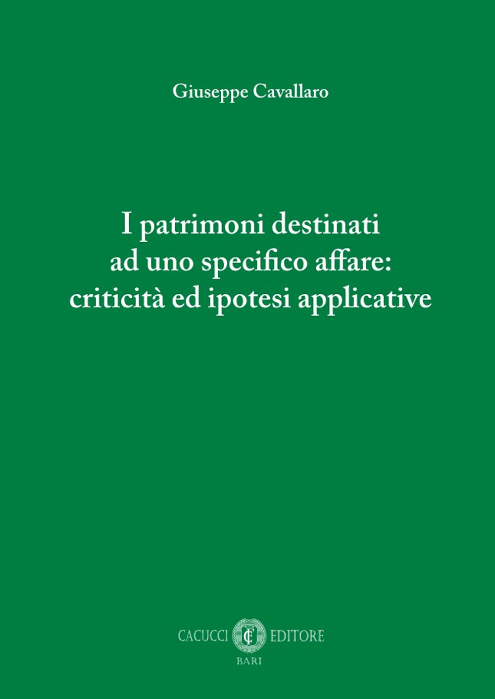 I patrimoni destinati ad uno specifico affare: criticità ed ipotesi applicative