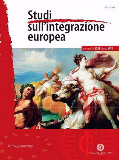 Studi sull'integrazione europea. Vol. 2