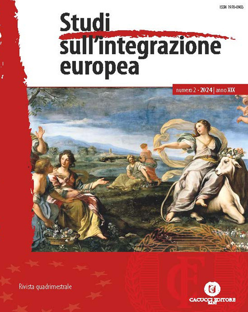 Studi sull'integrazione europea. Vol. 2: Maggio/agosto