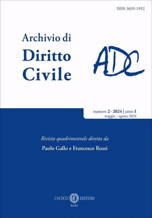 Archivio di diritto civile. Vol. 2