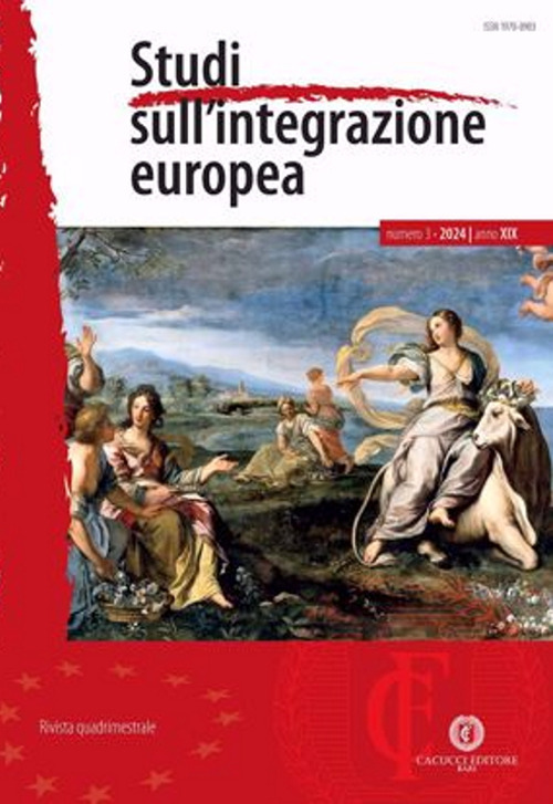 Studi sull'integrazione europea. Vol. 3