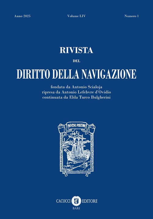 Rivista del diritto della navigazione. Vol. 1