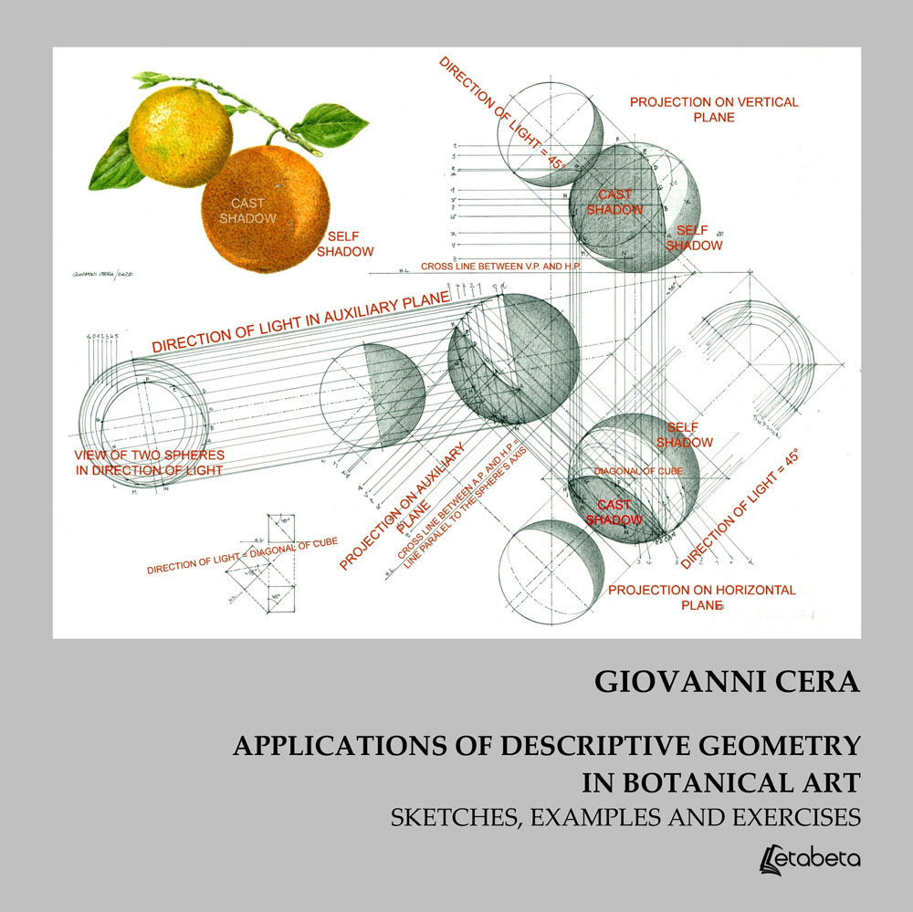 Applications of descriptive geometry in botanical art. Sketches, examples and exercises